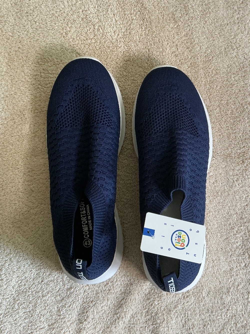 NWT TIOSEBON Women's Athletic Walking Shoes Slip On Casual Comfortable